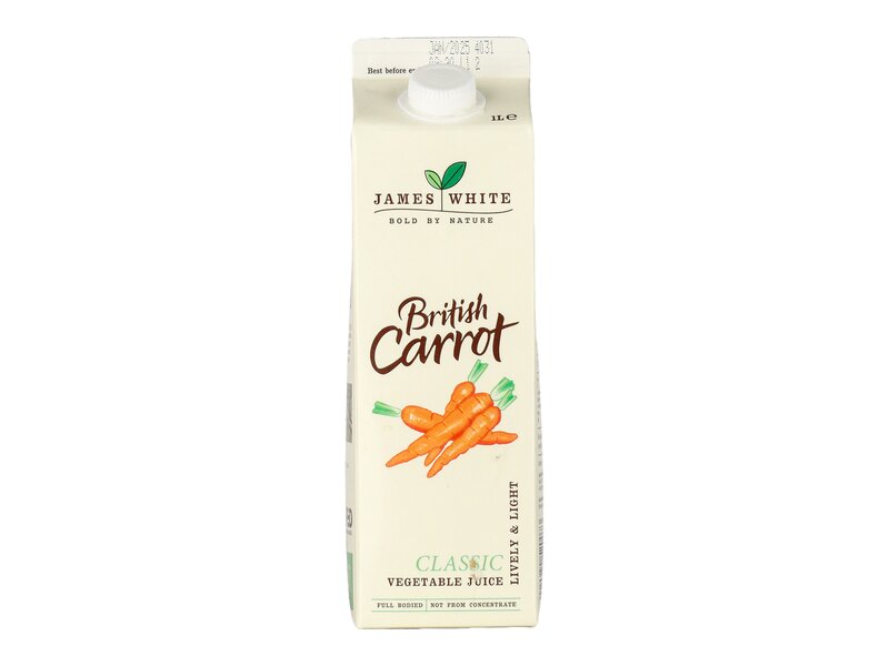 James White British Carrot Juice Box 1l