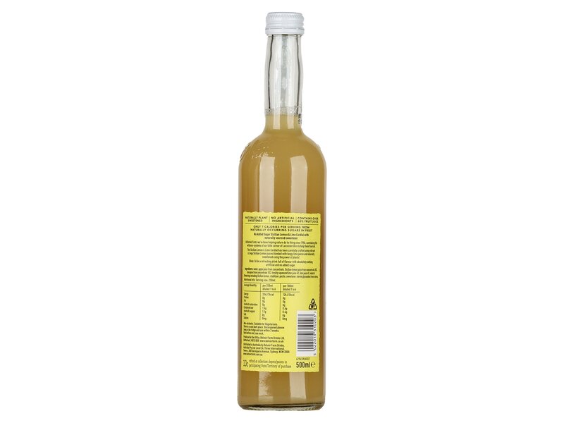 Belvoir Farm Sicilian Lemon & Lime Cordial 500ml