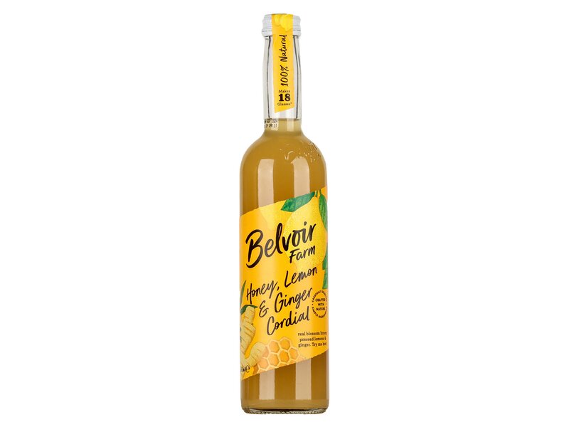 Belvoir Cordial Honey Lemon Ginger 500ml