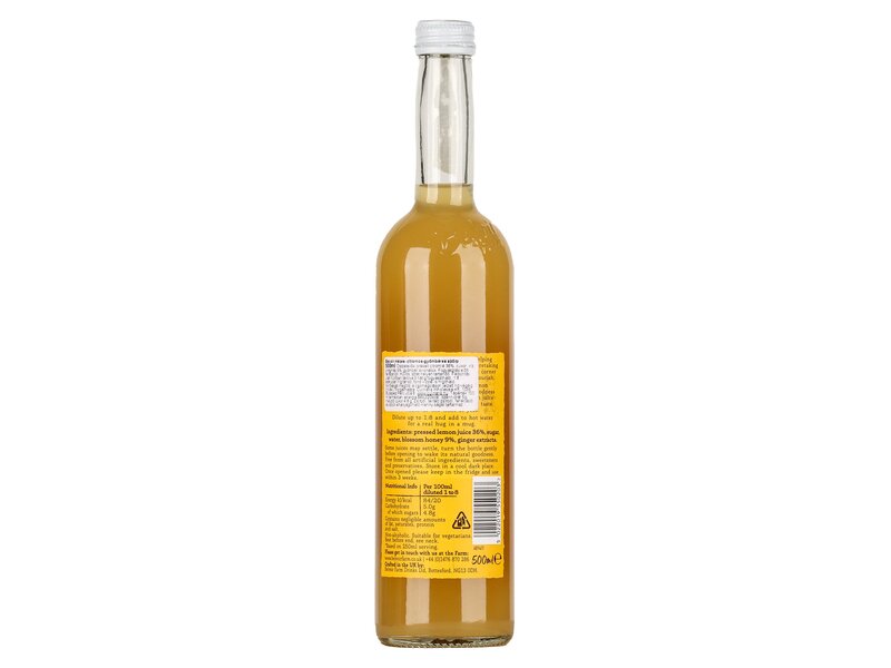 Belvoir Cordial Honey Lemon Ginger 500ml