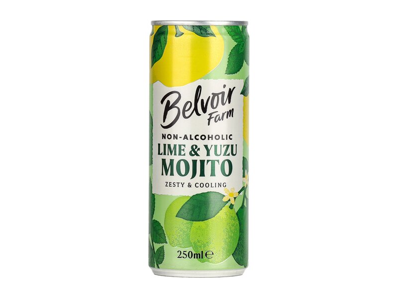 Belvoir Lime-Yuzu ízesítésű szénsavas ital 250ml