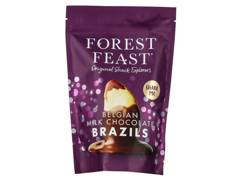 Forest Feast Belgian Milk Chocolate Brazils 270g