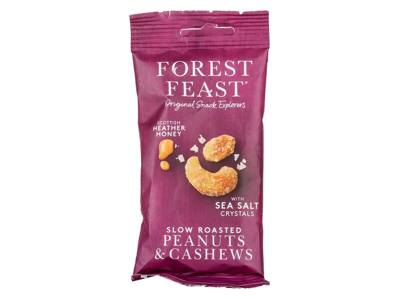Forest Feast Scottish heather honey peanuts & cashews 40g