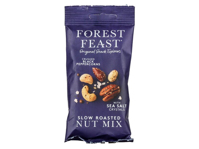 Forest Feast sea salt & black peppercorn mixed nuts 40g