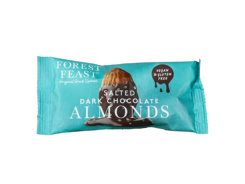Forest Feast Dark chocolate almonds 40g