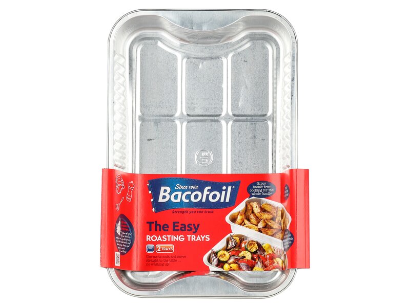 Bacofoil The Easy Roasting tálca sütéshez 2 db