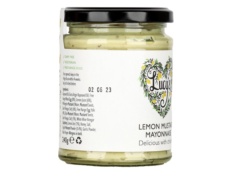 Lucy's Mayonnaise Lemon Mustard 240g