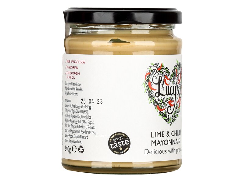 Lucy's Mayonnaise Lime&Chilli 240g