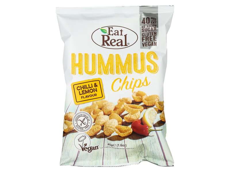 Eat Real Hummus Chips Chilli&Lemon 45g