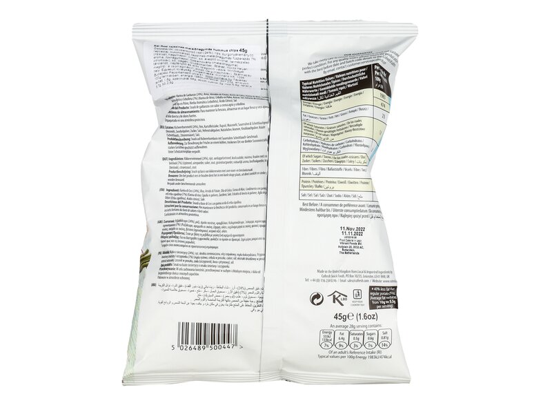 Eat Real Hummus Sour Cream Chips 45g