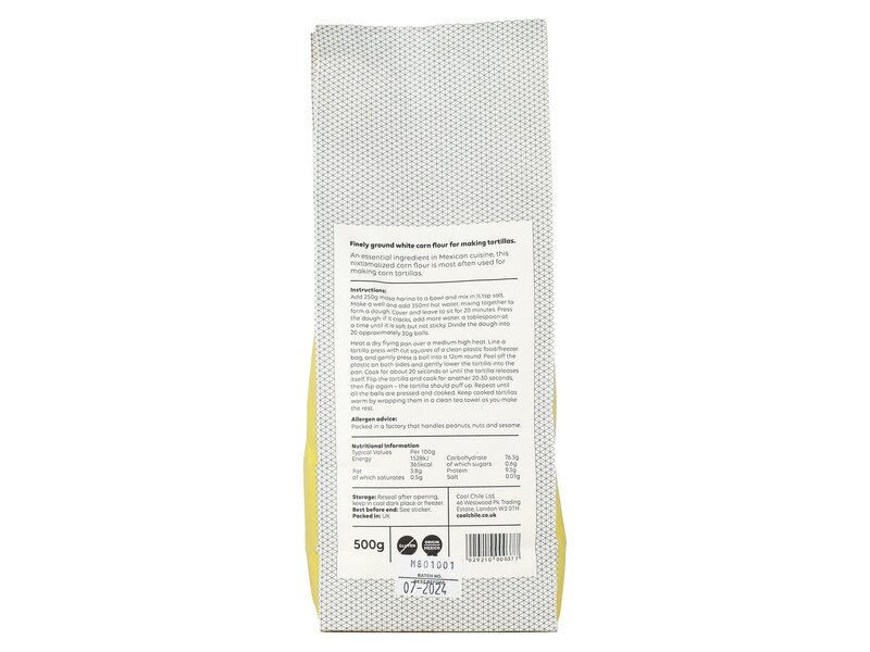 Cool Chile White Masa Harina kukoricaliszt 500g