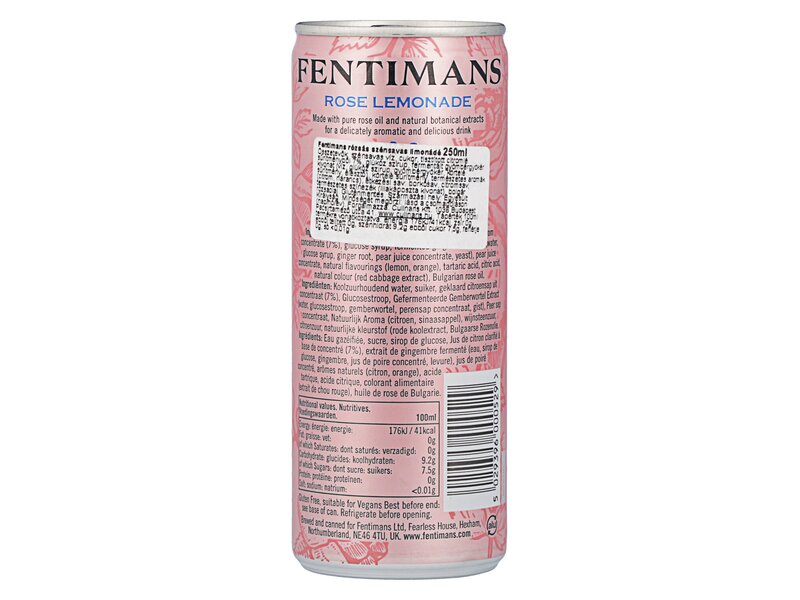 Fentimans Can Rose Lemonade 250ml