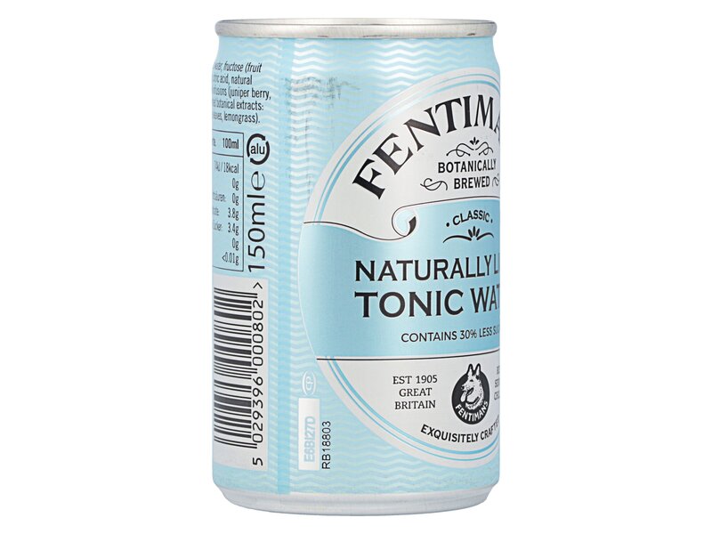 Fentimans Can Naturally Light Tonic Water 150ml