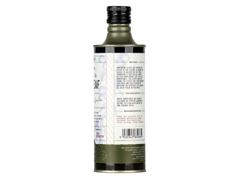 Belazu Fresh Leaf Olive & Fig Leaf Oil 500ml