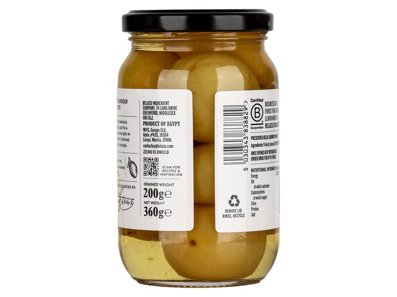 Belazu Berdi Preserved Lemons 360g