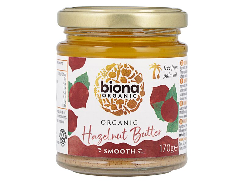 Biona Organic Hazelnut Butter Smooth 170g