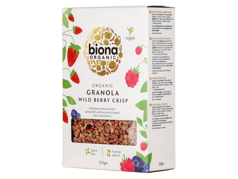 Biona Bio granola bogyósgyümölcsökkel 375g