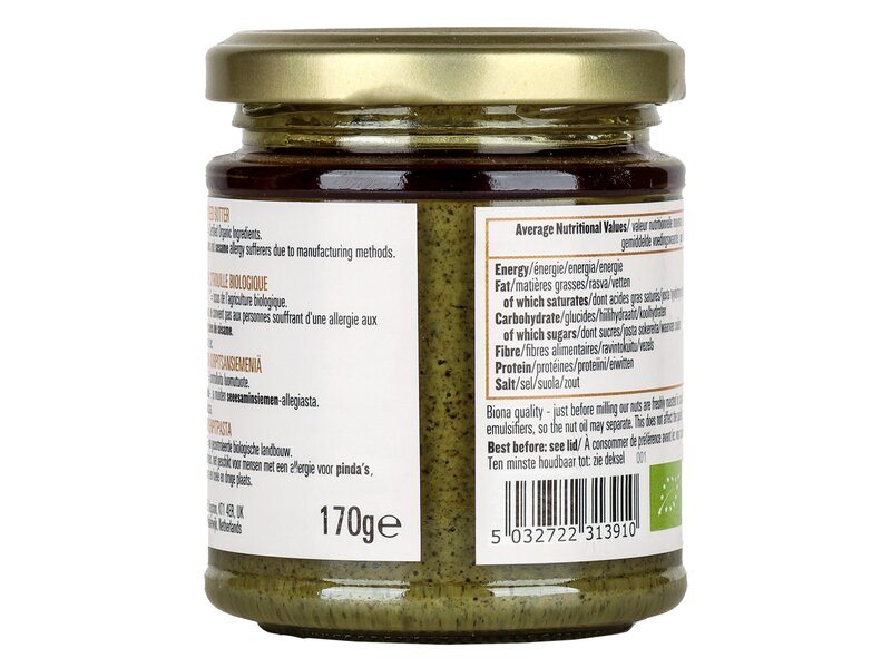 Biona Bio tökmagvaj 170g