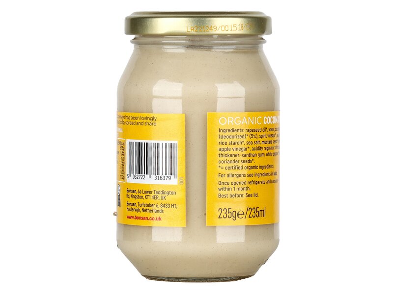 Bonsan Cocomayo Bio vegán majonéz 235g