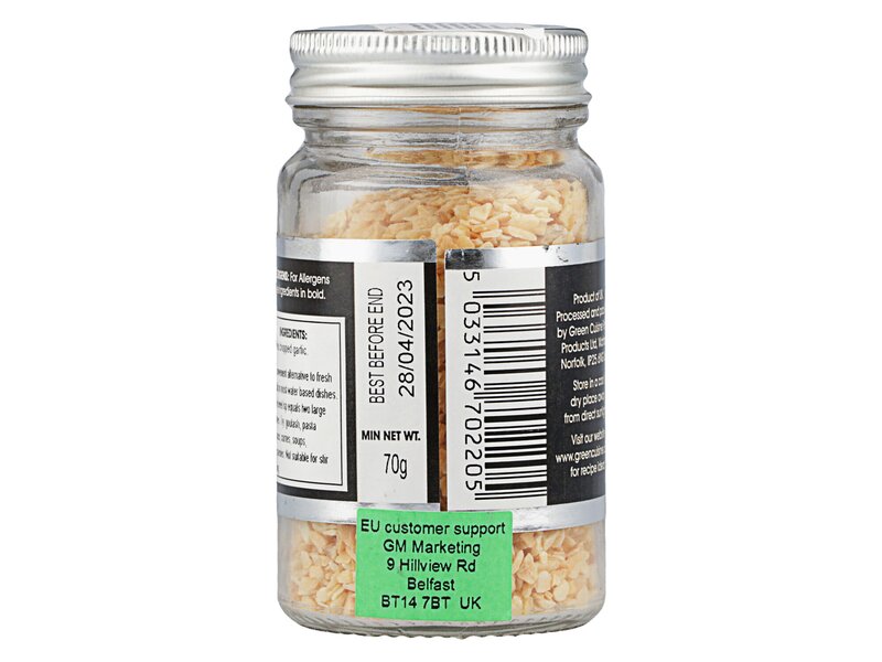 GC Fokhagyma chips garlic gran. üveg 70g
