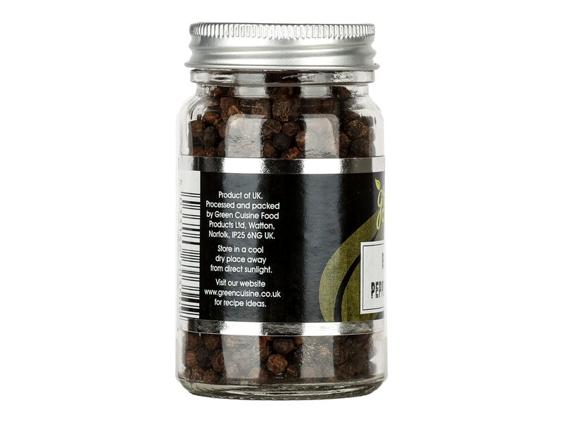 Green Cuisine fekete bors egész üveg 65g