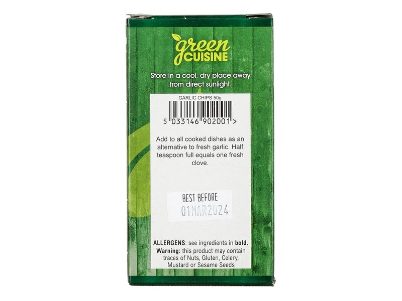 Green Cuisine fokhagymachips 50g