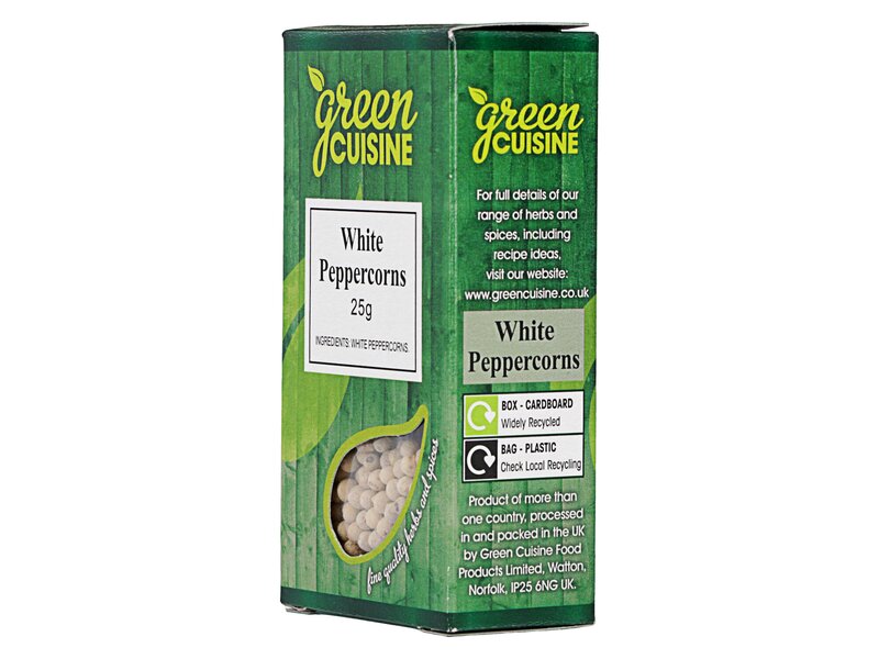 GC Bors fehér WhitePeppercorns 25g