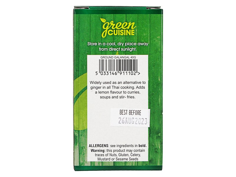 GC Galangál őrölt Ground Galangal 40g M