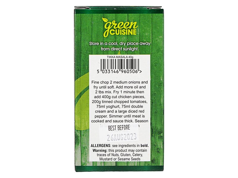GC Tikka Masala 40g M