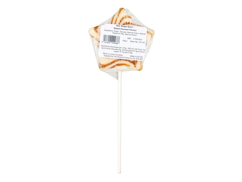 Swirl Star salted caramel 60g