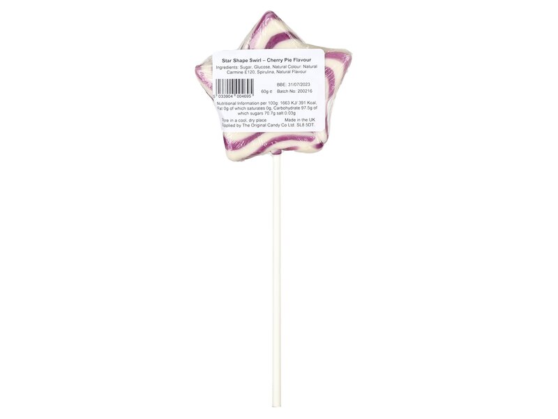 Swirl Star cherry pie 60g