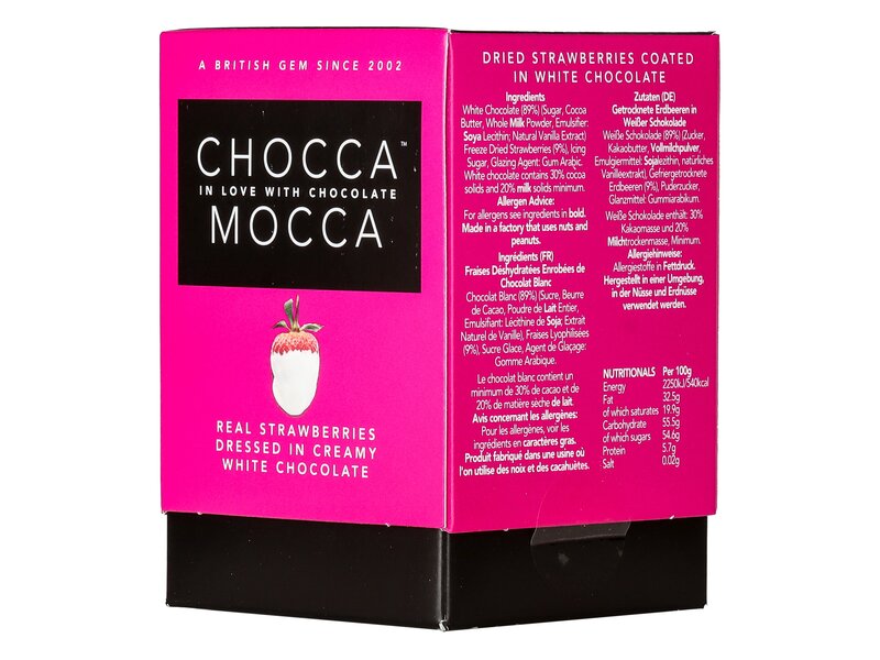Chocca Mocca Strawberries & cream 100g