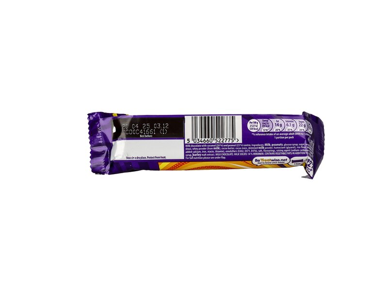 Cadbury Karamellás-földimogyorós tejcsokoládé szelet 49g