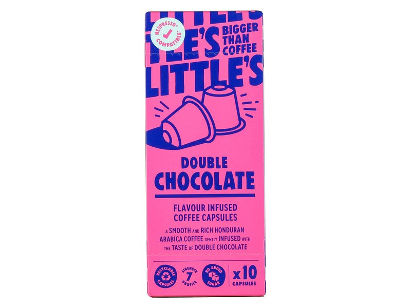Little's Nespresso kompatibilis dupla csokoládé ízű kávékapszula 55g