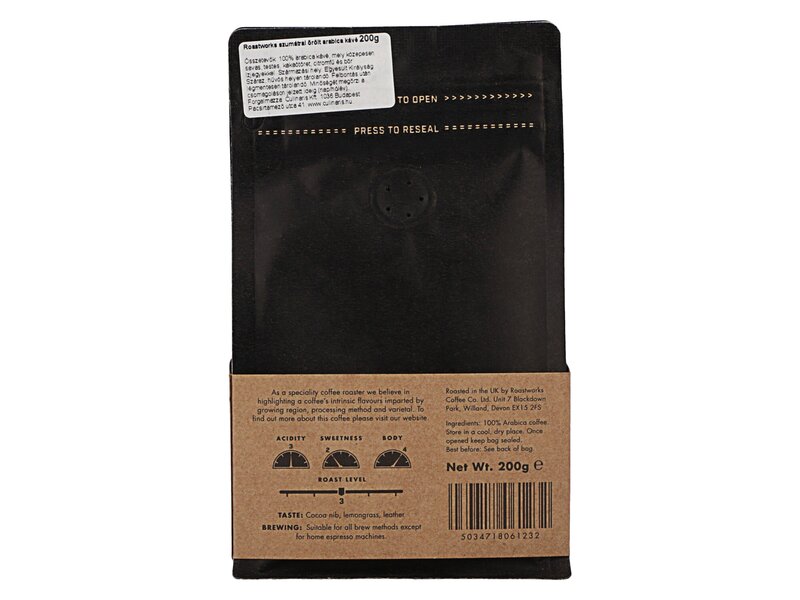 Roastworks Sumatra Ground 200g