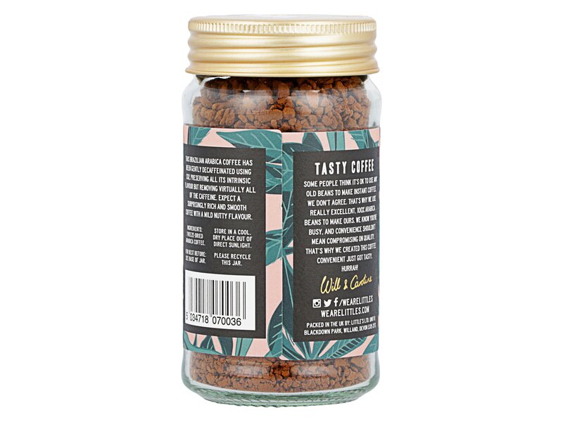 Little's instant coffee Brazil Decaffeinated 50g