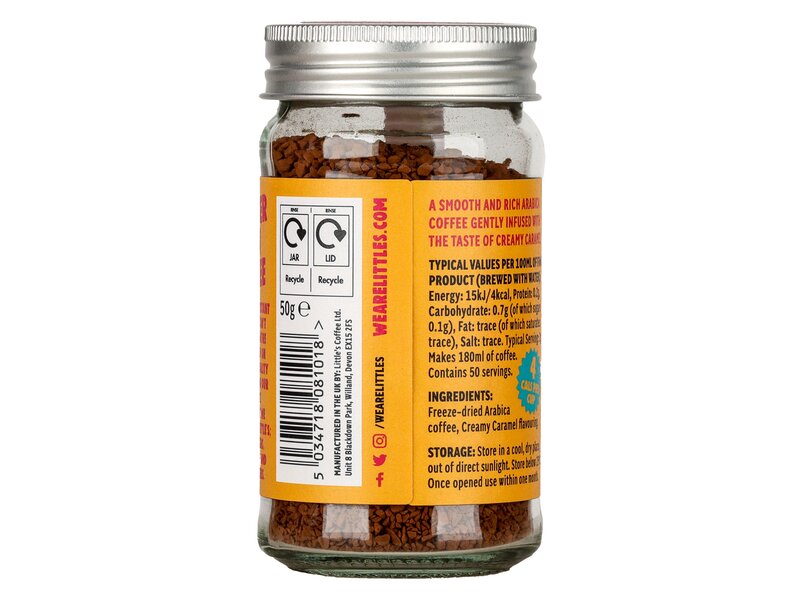 Little's csokoládés-karamellés instant kávé 50g