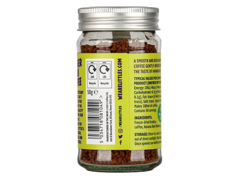 Little's instant kávé rum ízesítéssel 50g