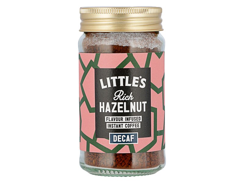 Little's instant coffee Decaffeinated Hazelnut 50g