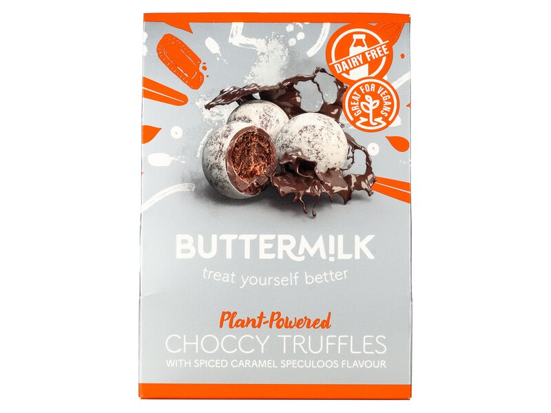 Buttermilk Orange Choccy Truffles with spiced caramel speculoos flavour 150g