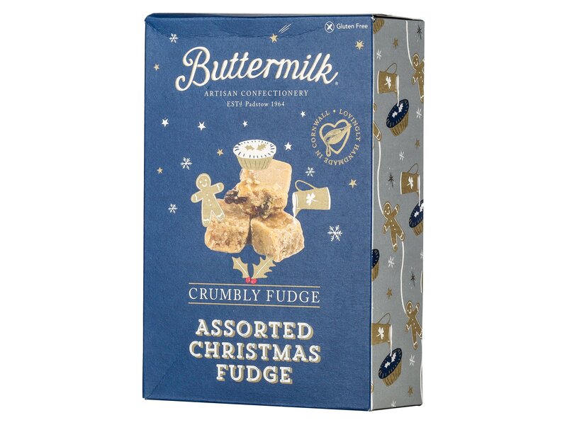 Buttermilk Crumbly Fudge Assorted Christmas Fudge 150g