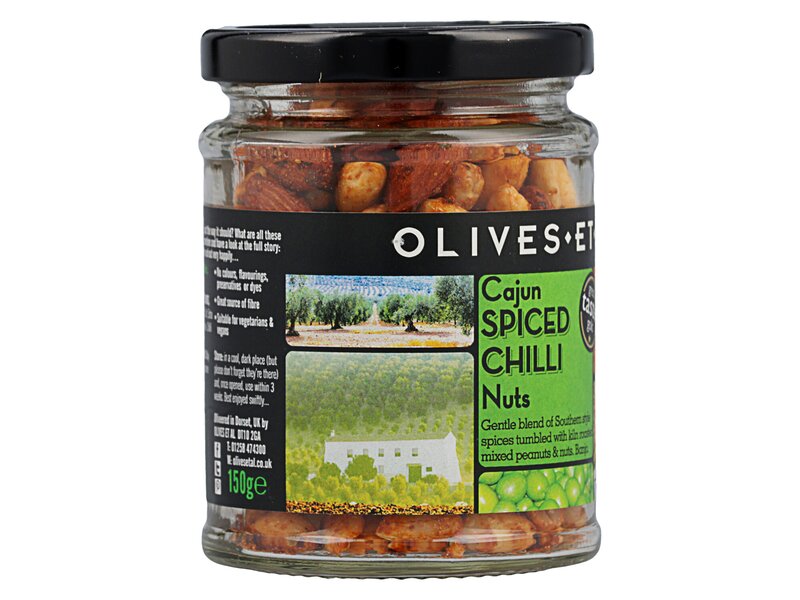 Olives Cajun Spices Chilli Nuts 150g