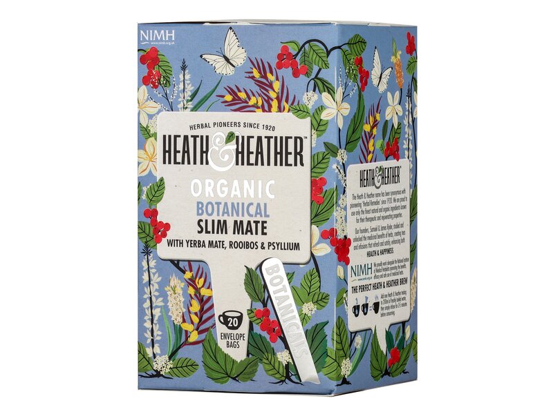 Heath & Heather Organic Slim mate 20 filter 40g