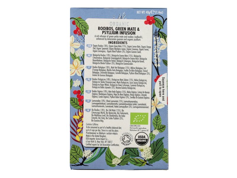 Heath & Heather Organic Slim mate 20 filter 40g