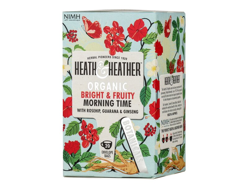 Heath & Heather Organic Morning time 20 filter 40g