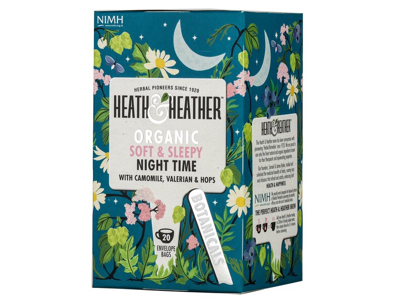 Heath & Heather Organic Night time 20 filter 20g