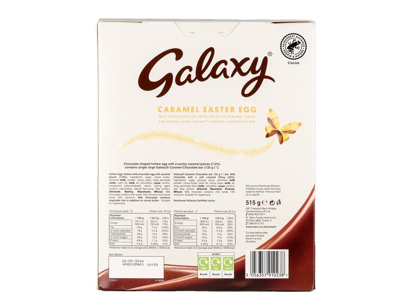 Galaxy Caramel Giant Egg 515g