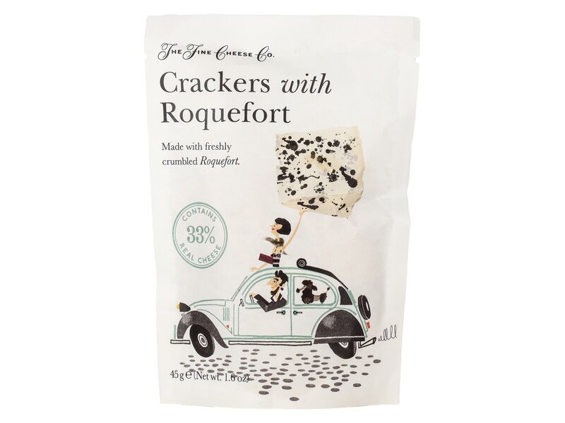Fine Cheese Kréker keksz Roquefort kéksajttal 45g