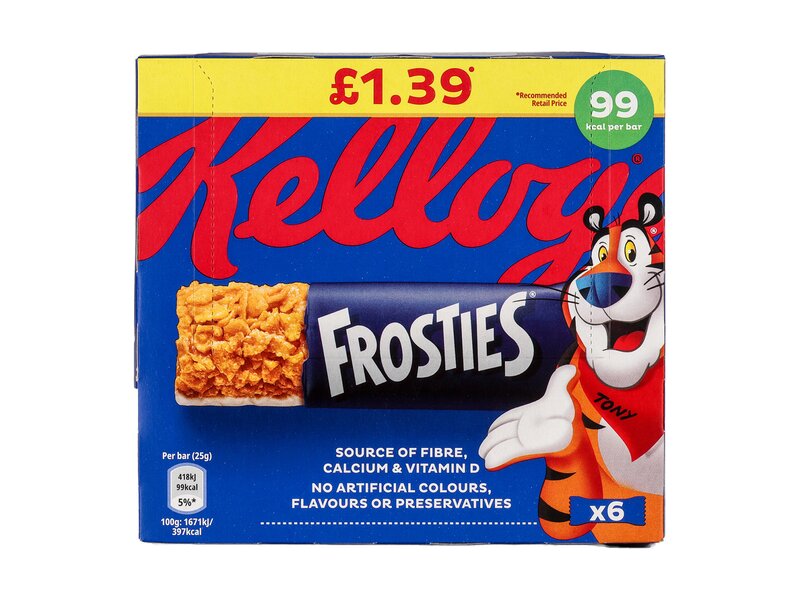 Kellogg’s Frosties Tejes gabonaszeletek 6x25g 150g