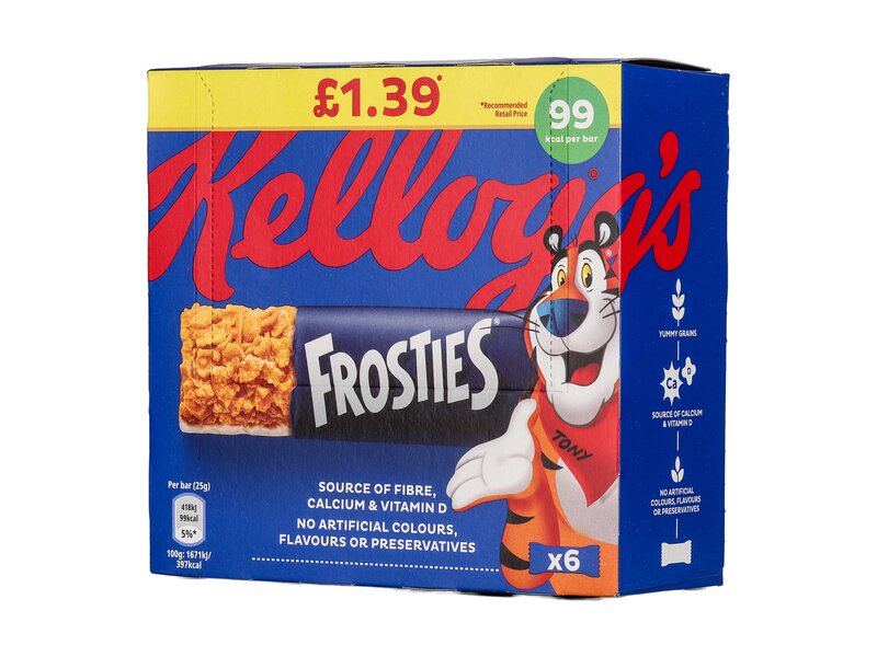 Kellogg’s Frosties Tejes gabonaszeletek 6x25g 150g